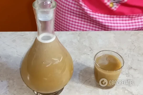 Ликер с растворимым кофе и сгущенкой