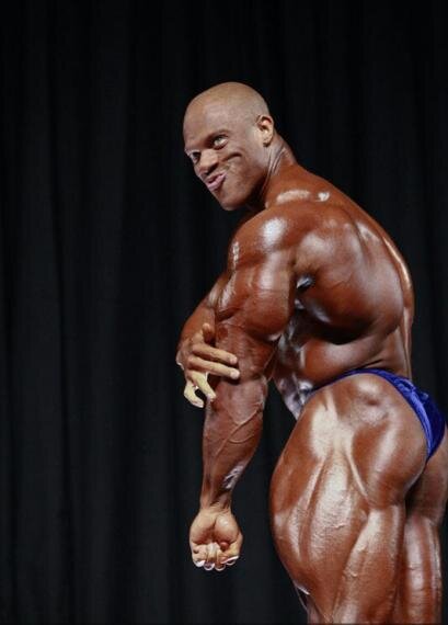 Phil Heath спина