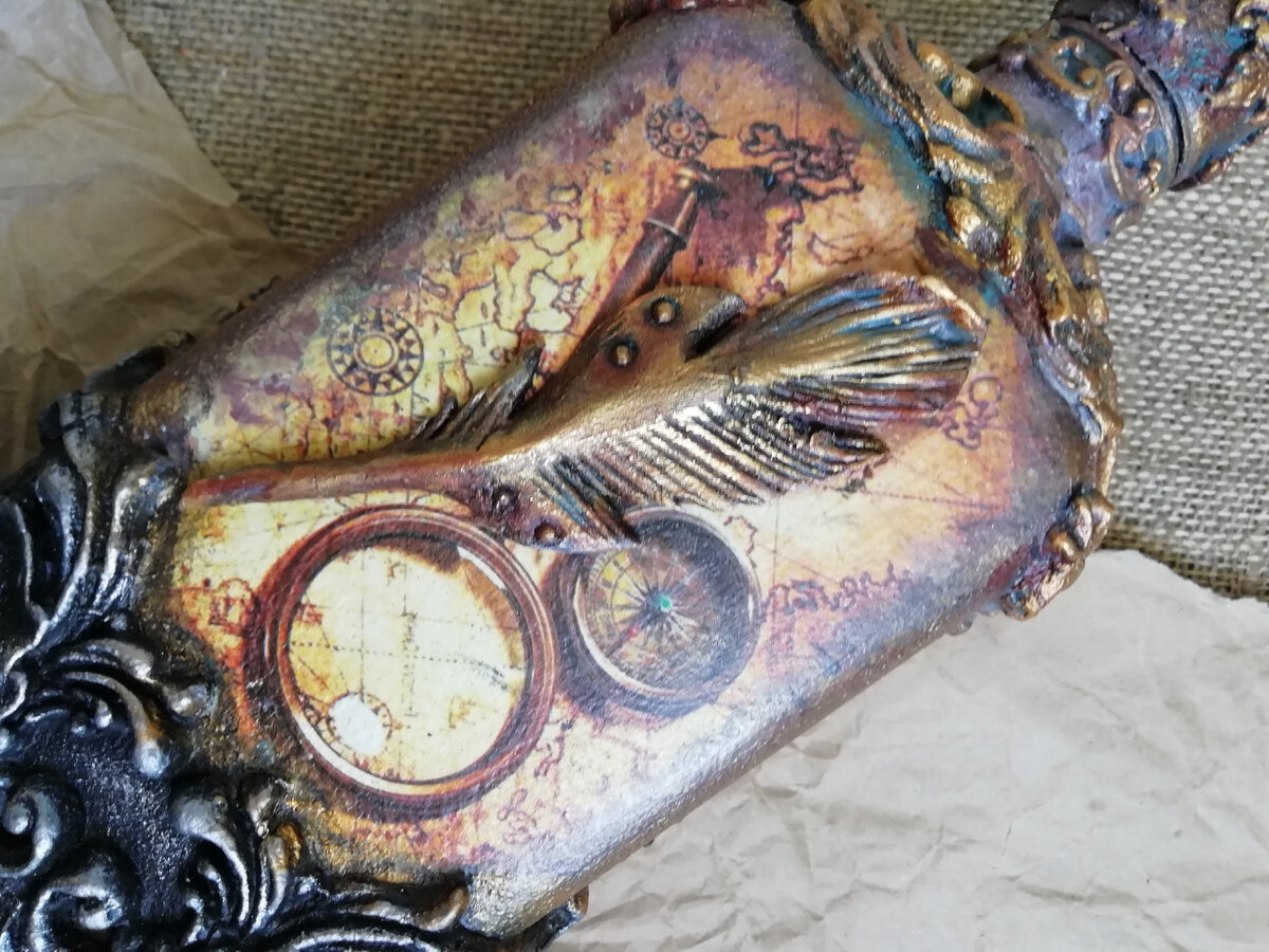 Классический вариант декора - декупаж @nellielisova 