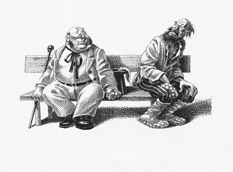 М.Е. Салтыков-Щедрин. "Соседи" (https://moorzilka.ru/sosedi/)