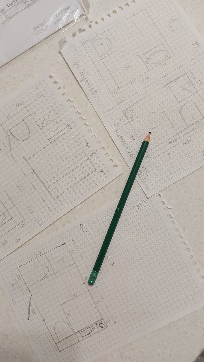 Я приезжала на квартиру каждые выходные. Мы скрупулезно считали каждый сантиметр, согласовывали чертежи по расположению мебели и розеток