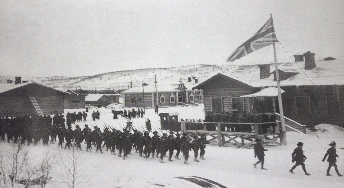 Британцы в Мурманске, 1918