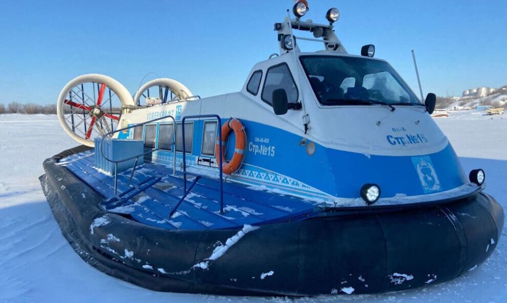    В ЯНАО суда на воздушных подушках свяжут Салехард с Катравожем и Зеленым Яром