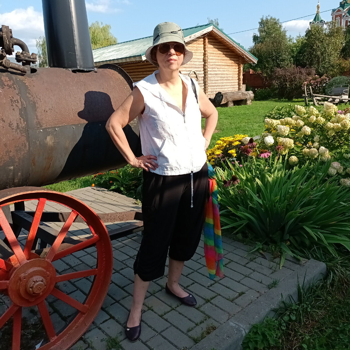 Макет старого локомотива