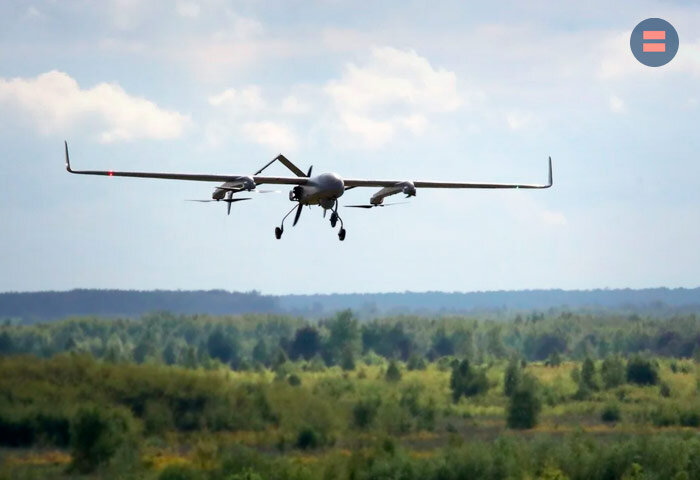 Украинские дроны атаковали здание в Запорожской области