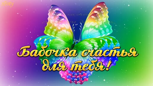 Бабочка счастья для тебя! Душевная музыка Сергея Чекалина