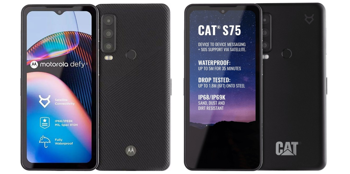 Представлены Motorola Defy 2 и Cat S75 — смартфоны, которые умеют ...
