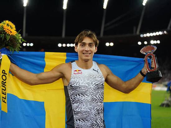     АРМАН ДЮПЛАНТИС. ФОТО: IMAGO/CHAI VON DER LAAGE/WWW.IMAGO-IMAGES.DE/GLOBALLOOKPRESS.COM