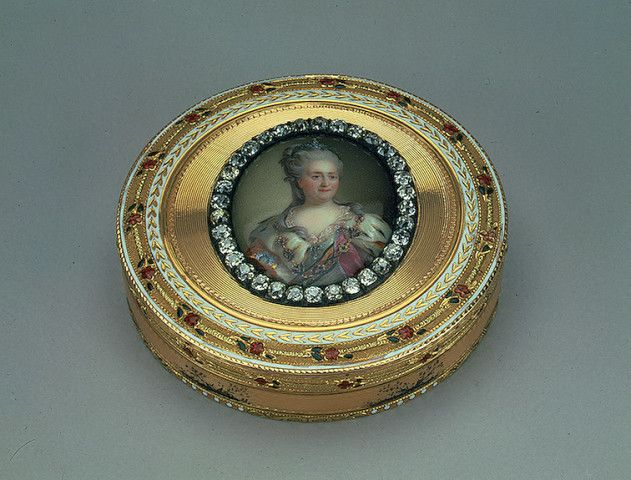 Табакерка с портретом Екатерины II