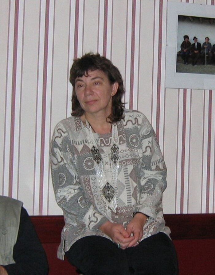 Мария Галина. Санкт-Петербург, 2006 год. Фото В. Ларионова.