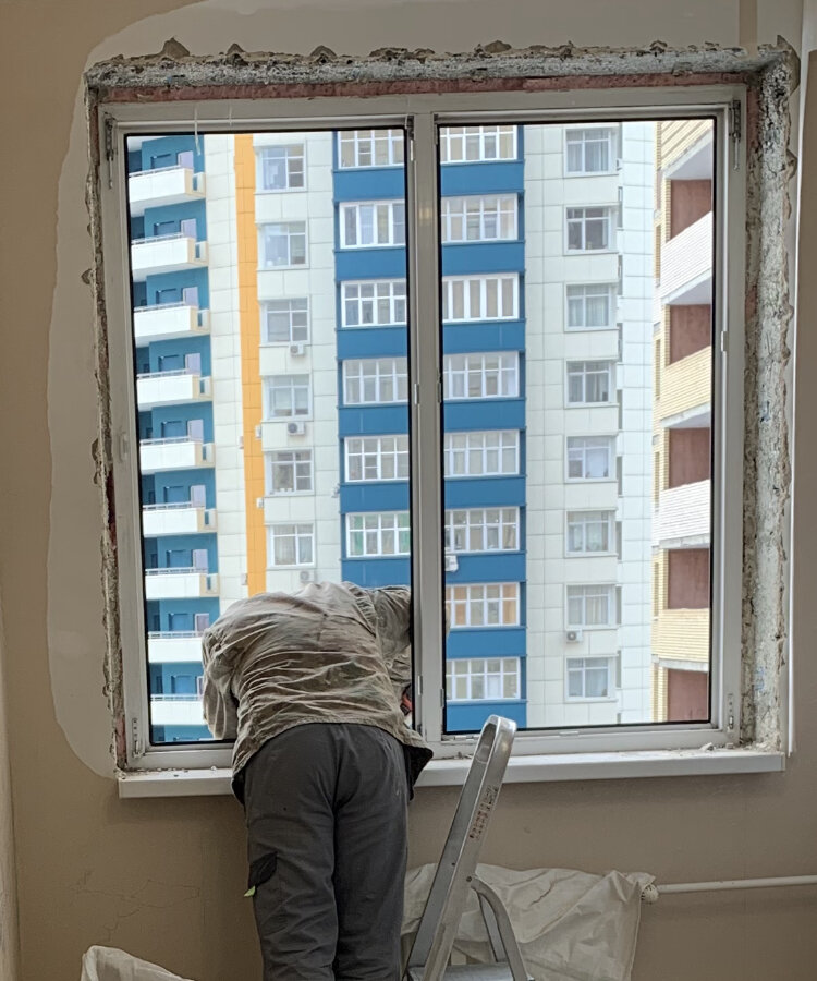 Демонтаж отлива