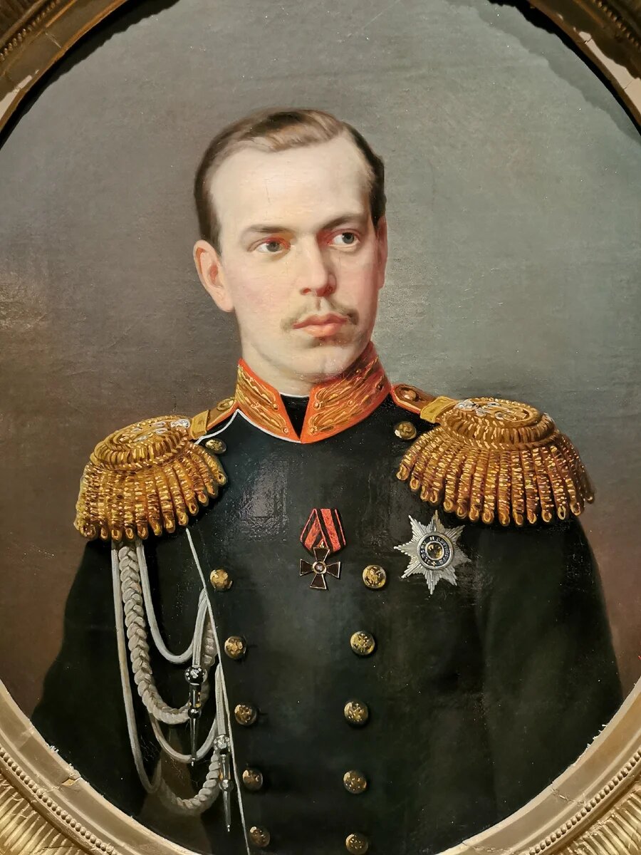 1865.Цесаревич Александр Александрович (1845-1894). Тюрин И.А. 1824-1904.И I 378