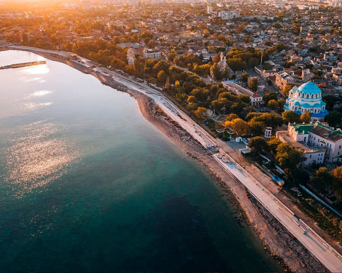 евпатория новая набережная