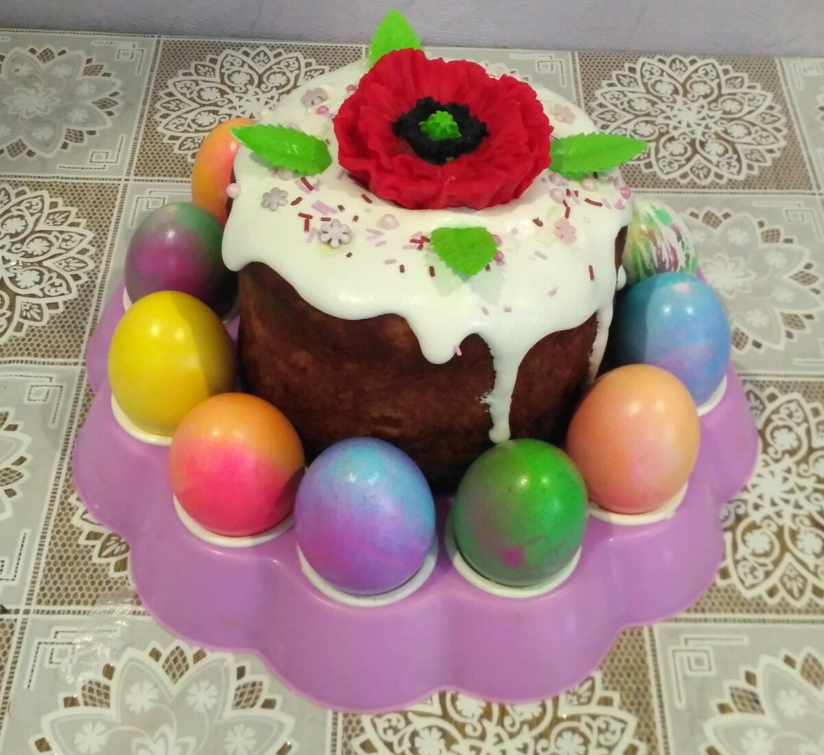 Пасхальный кулич без замеса