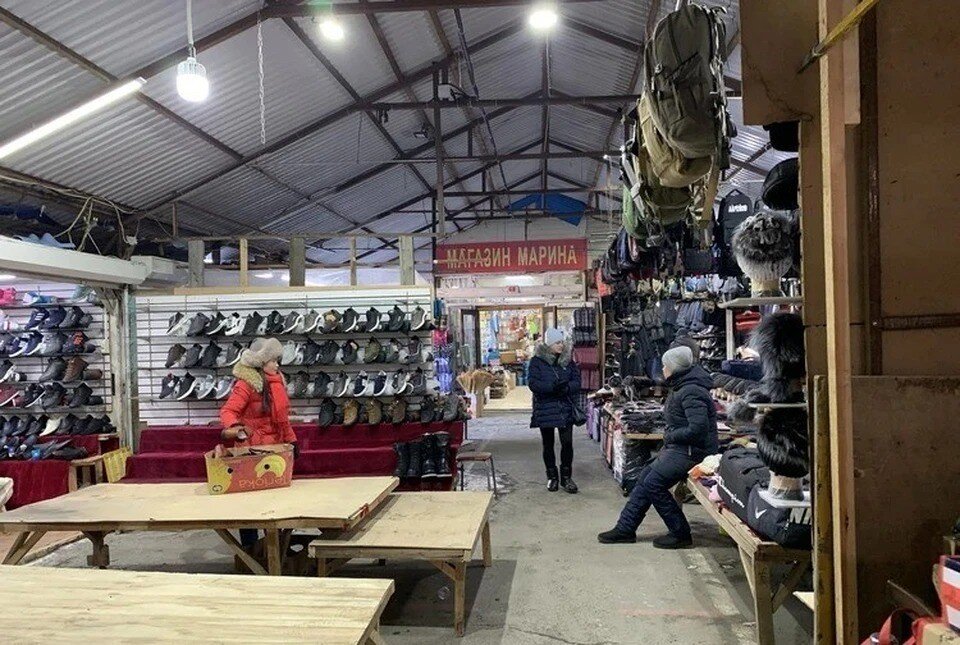     Рынок на Спортивной был одним из самых больших на Дальнем Востоке. Алексей САМУСЬКОВ