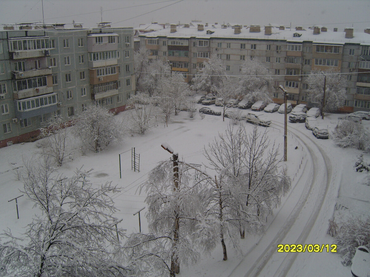 Результат снегопада