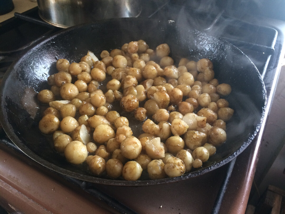 обжаренный топинамбур.