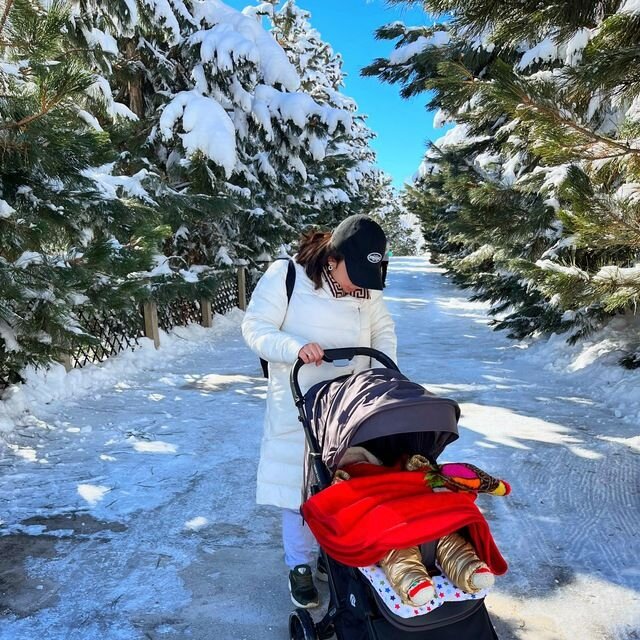 Наша первая прогулга