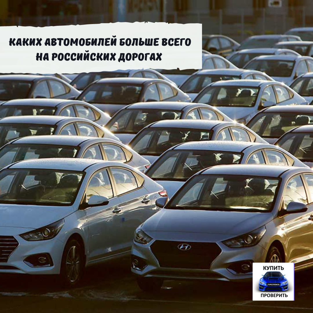 Каких моделей больше всего стоит на учете 🚘 | ТурбоПоиск.рф | Дзен