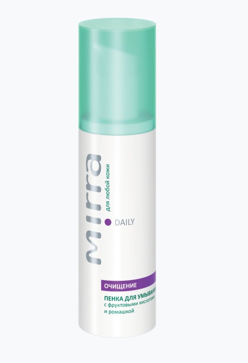 ПЕНКА ДЛЯ УМЫВАНИЯ С ФРУКТОВЫМИ КИСЛОТАМИ И РОМАШКОЙ DAILY