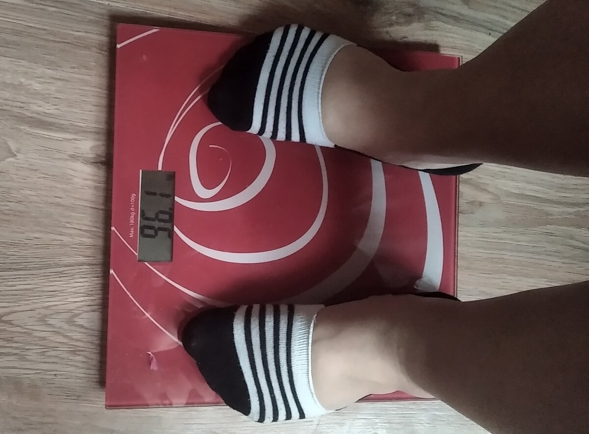 Начинаю с этого веса. Очень хочу от первой цифры отнять три)))