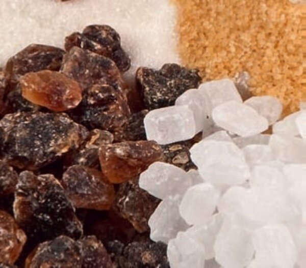 3) Виды сахара: белый и песчанный.