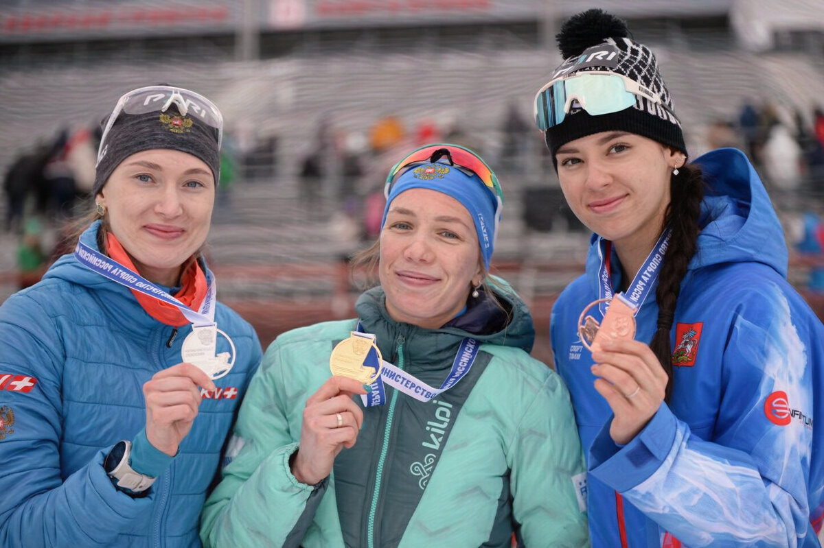 Чемпионка России по биатлону Екатерина