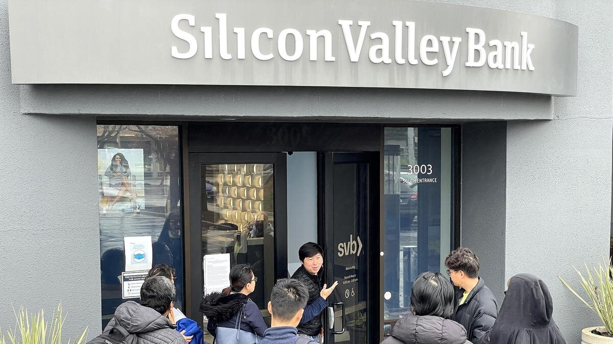    Здание Silicon Valley Bank:Justin Sullivan/Getty Images