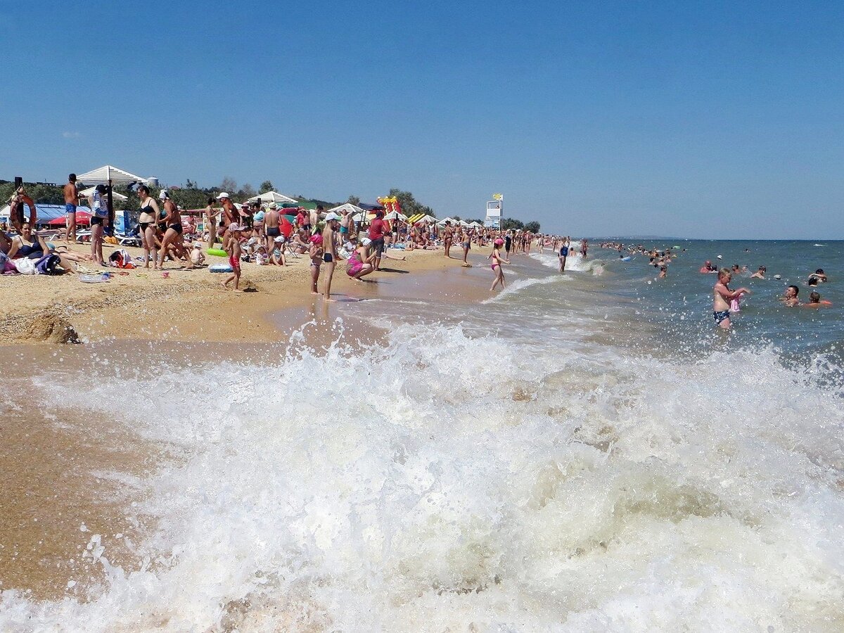 азовское море пляжи голубицкой