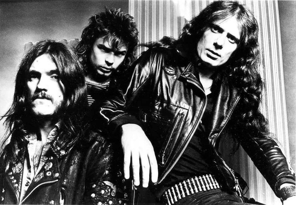 Motörhead 1982: Лемми, Фил Тейлор, Эдди Кларк