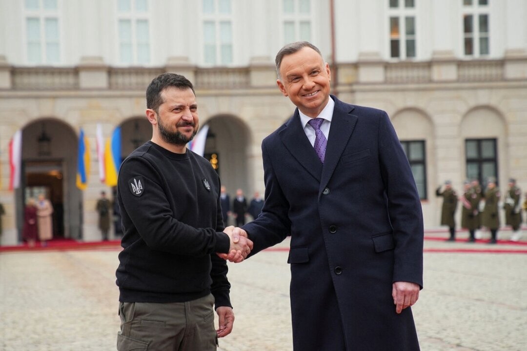    Зеленский заявил, что после победы между Украиной и Польшей не будет границ