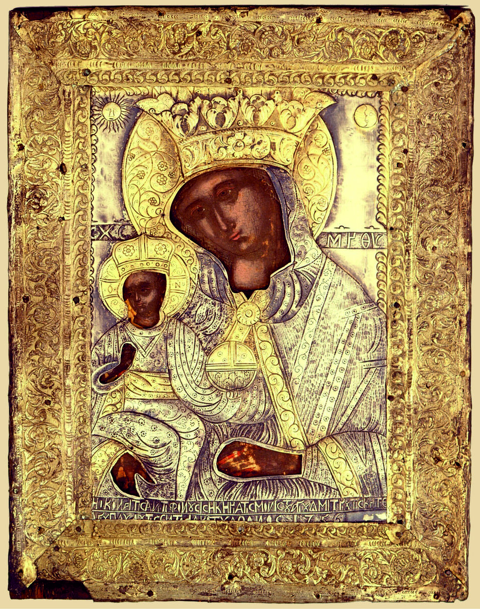 Одигитрия Диксиократусса (Праворучница), монастырь св. Павла