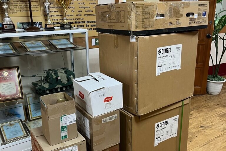    Из Бугуруслана в зону спецоперации передали очередную партию гуманитарной помощи Кристина Просвиркина