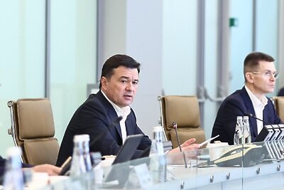    Совещание Губернатора Московской области Андрея Воробьева с руководящим составом правительства Московской области и главами городских округов © Антон Чернов, «Подмосковье Сегодня»