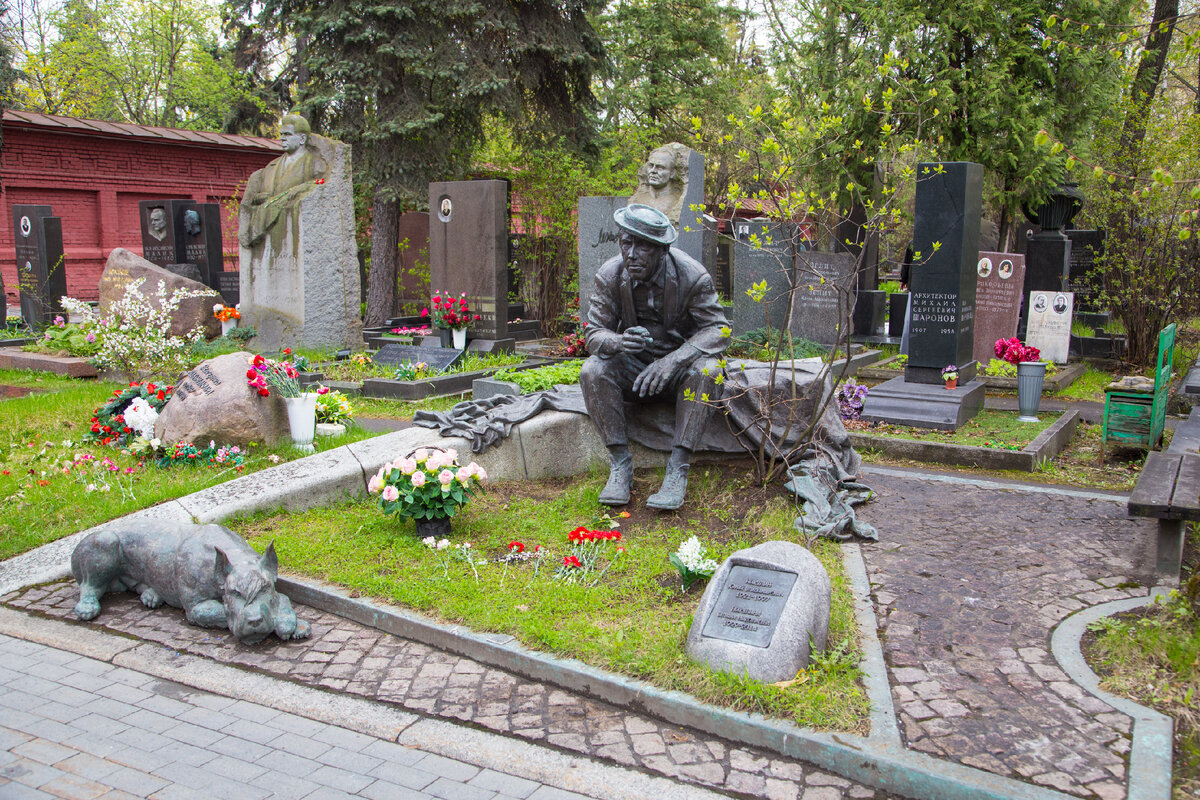 в москве на новодевичьем кладбище