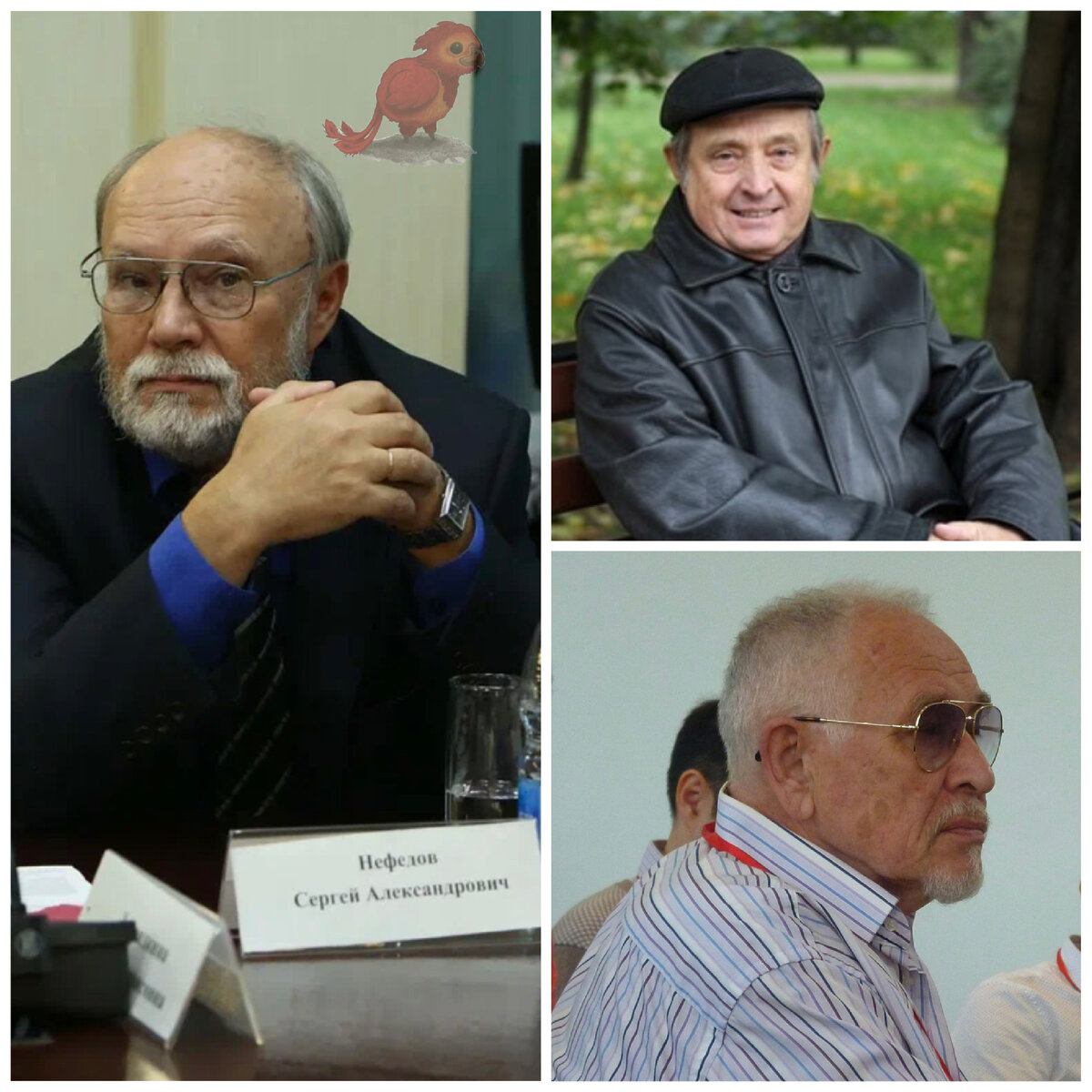 Историки-пессимисты. Справа сверху - Островский, снизу - Булдаков.