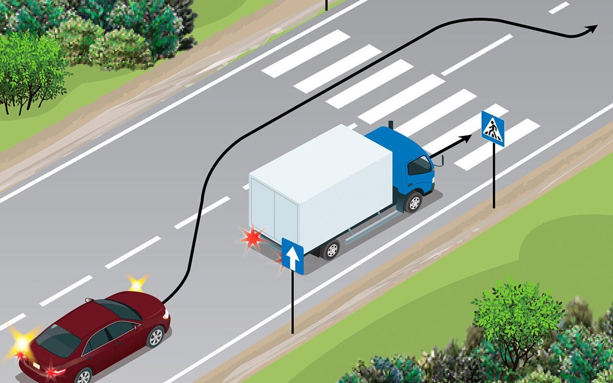 Как правильно проезжать пешеходные переходы? Разрешено ли на таких участках маневрировать? В каком случае водителя могут лишить прав?