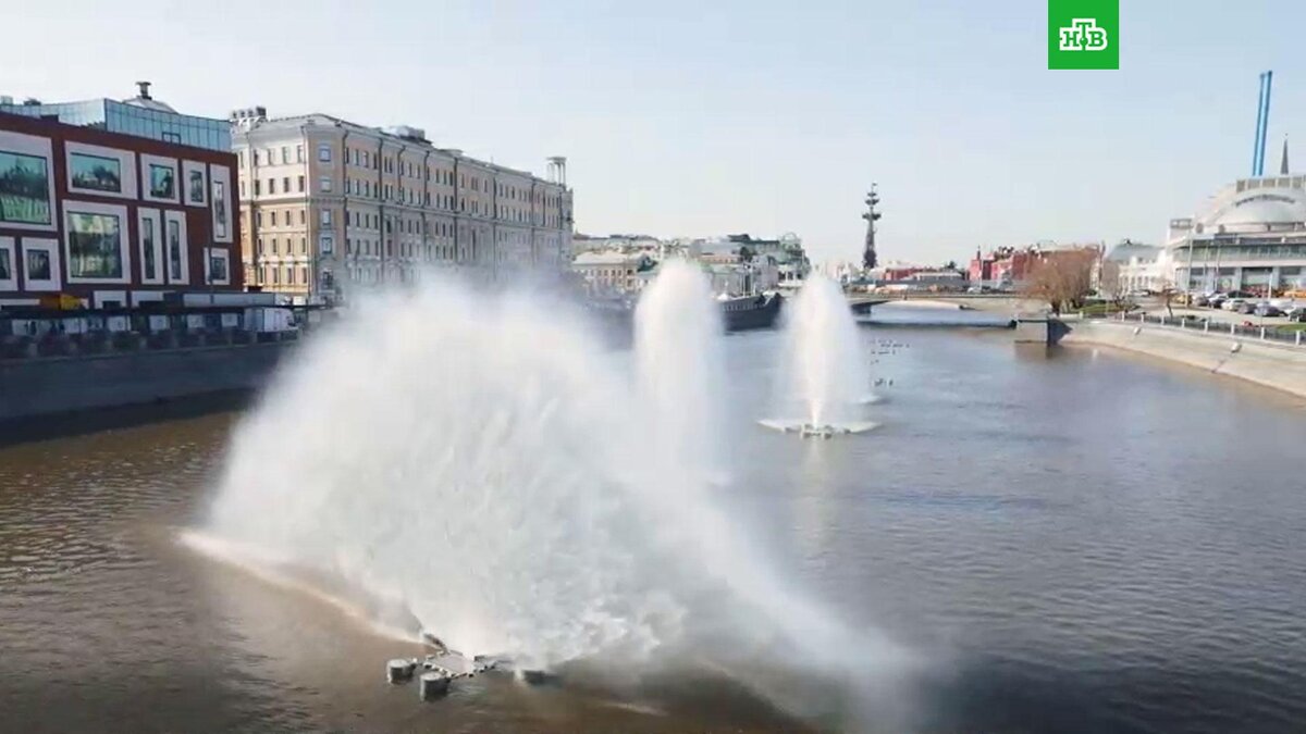 Водная феерия: в столице стартовал сезон фонтанов | НТВ: лучшее | Дзен