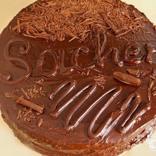 венский торт "Захер" -картинка из интернета