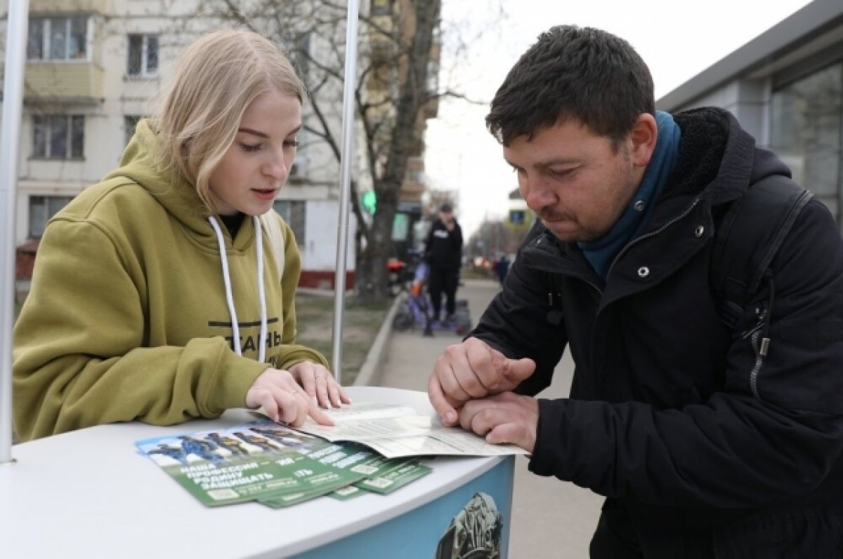    Волонтеры сообщили, какие вопросы о контрактной службе интересуют москвичей