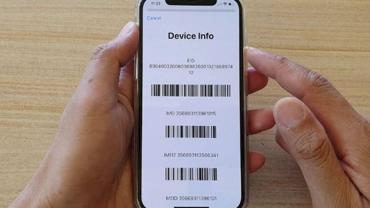    Узнать IMEI можно в настройках iPhone или на коробке