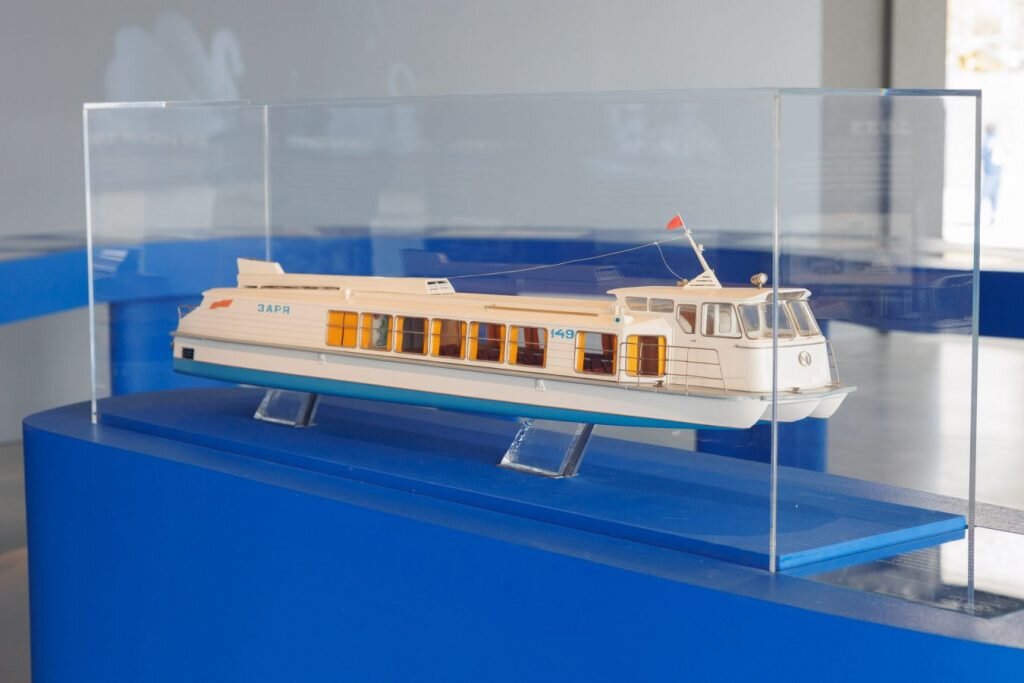 Выставка «Москва-река пассажирская». Фото: Сергей Лукьянов © Музей Транспорта Москвы.