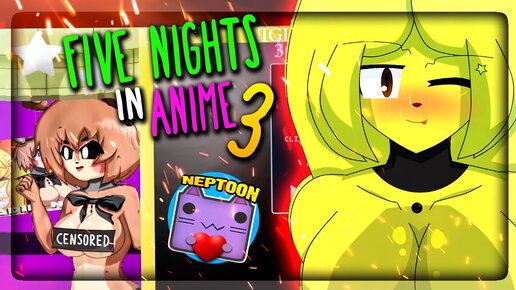 ПЯТЬ НОЧЕЙ В АНИМЕ 3 (FNIA 3) 💜 Five Nights In Anime 3 [Fanmade] #2