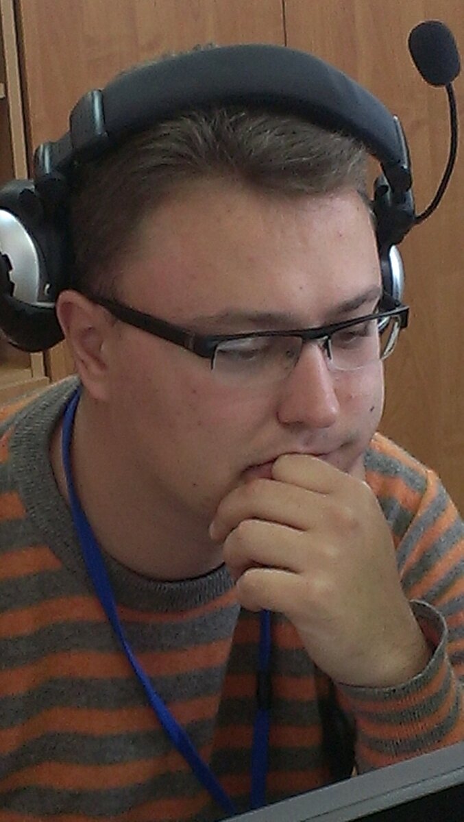 Леонид Ковачич на работе