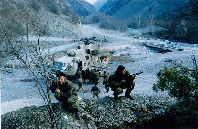 Десантная операция "Аргун" в Чечне