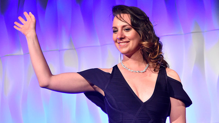    Сара Хьюз. Getty Images