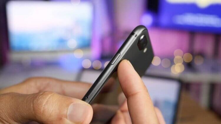    Кнопка включения на iPhone выполняет много полезных функций