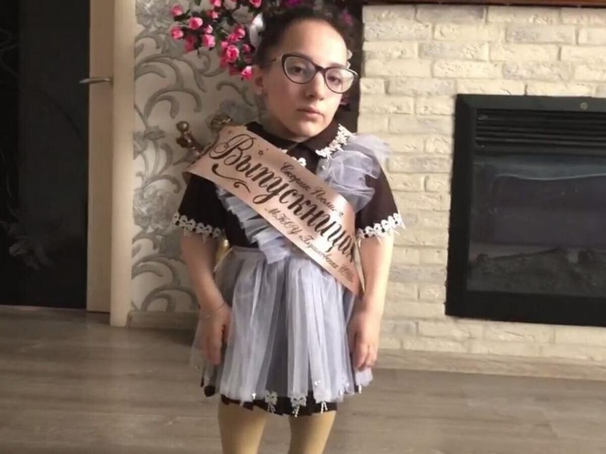    Полина Скорик. Кадр видео© ГТРК "Курск"