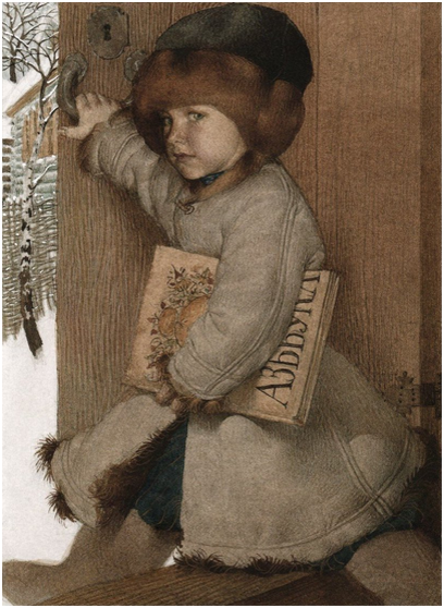 Иллюстрация к рассказу Л.Н. Толстого «Филипок». Взято с сайта tsiolkovsky.ru