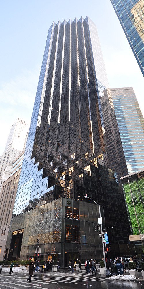 Trump tower cost $300 millions dollars